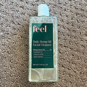 NEW, Feel Daily Hemp Oil Facial Cleaner.
